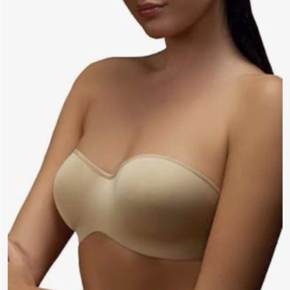 LE MYSTERE Full Fit Dream Shameless Strapless Bra 36C